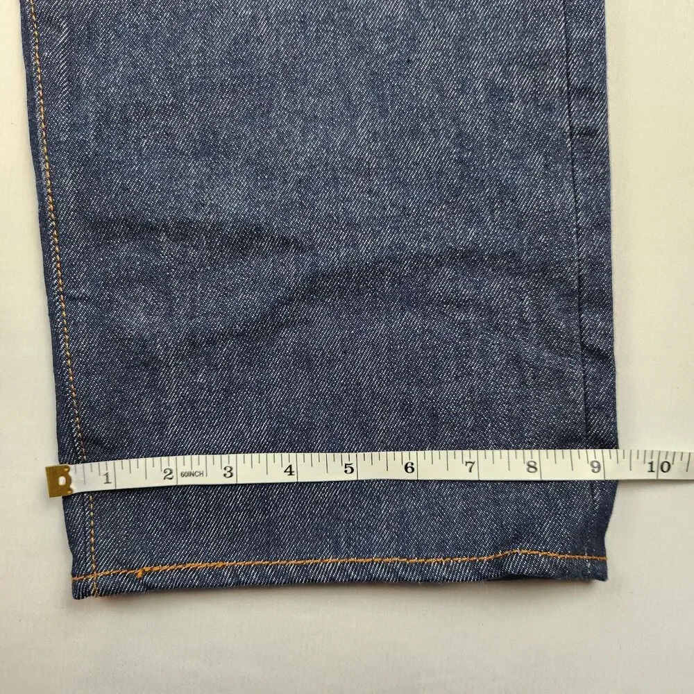Levis 501XX Jeans Mens 38x30 Dark Wash Button-Fly Shrink-to-Fit Heavy Streetwear